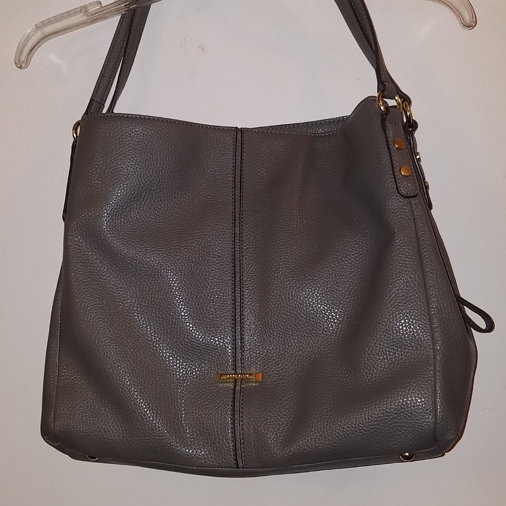 Anne klein gray purse